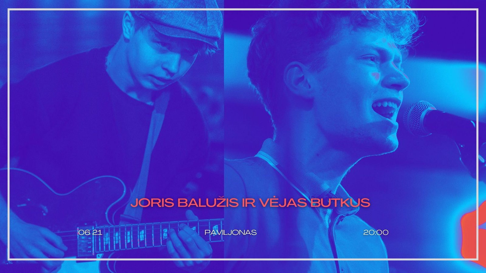 Joris Balužis ir Vėjas Butkus – GYVO GARSO KONCERTAS