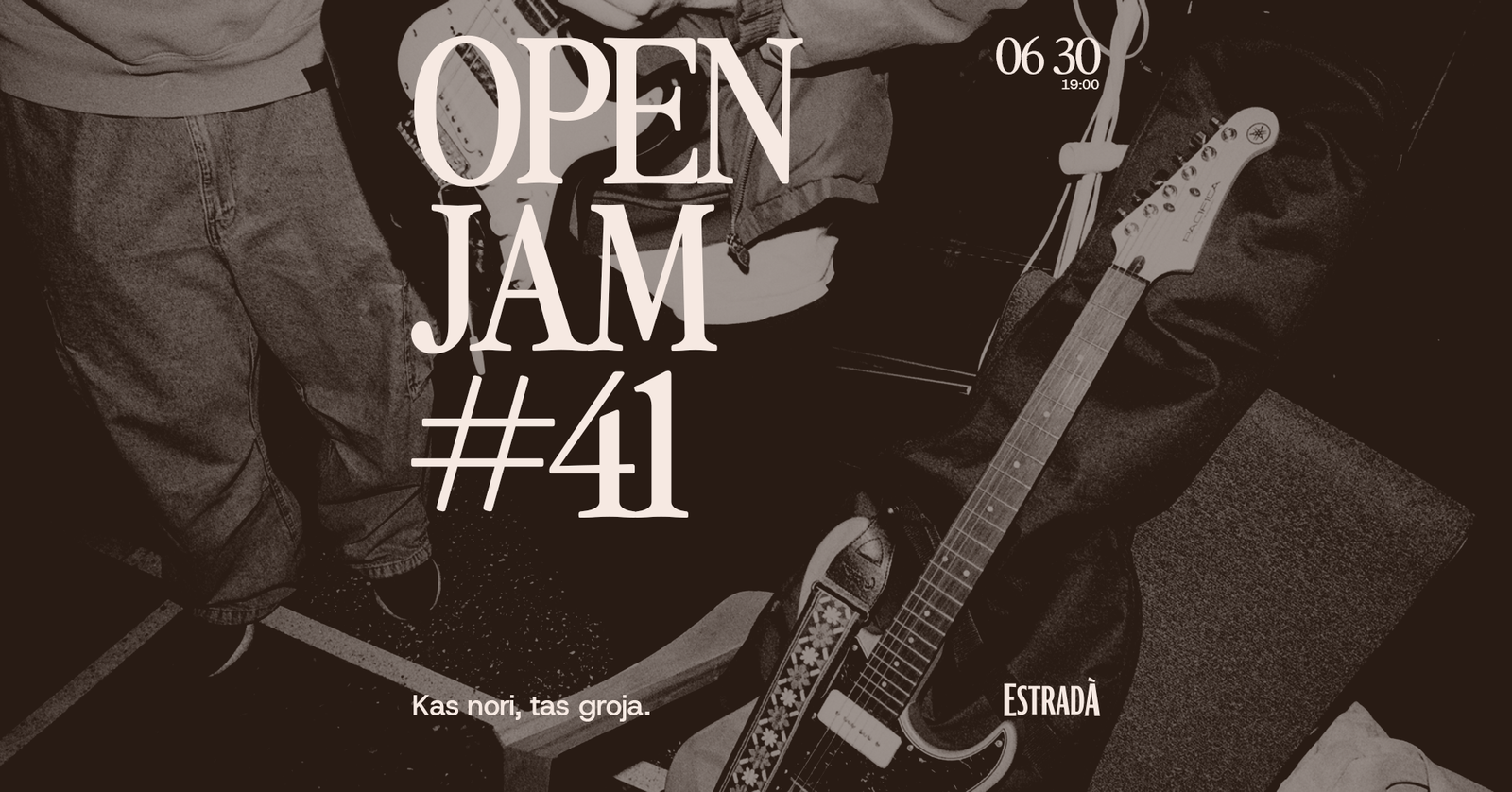 Estradà kviečia: Open Jam #41