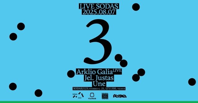 LIVE SODAS: ARKLIO GALIA