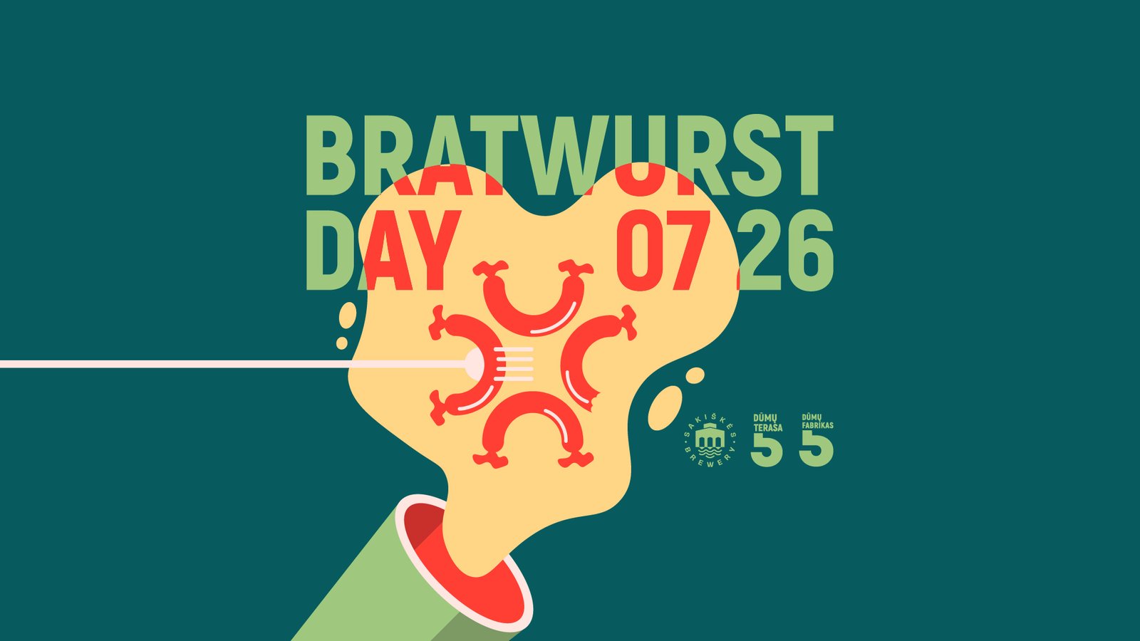 BRATWURST DAY @ DŪMŲ FABRIKAS