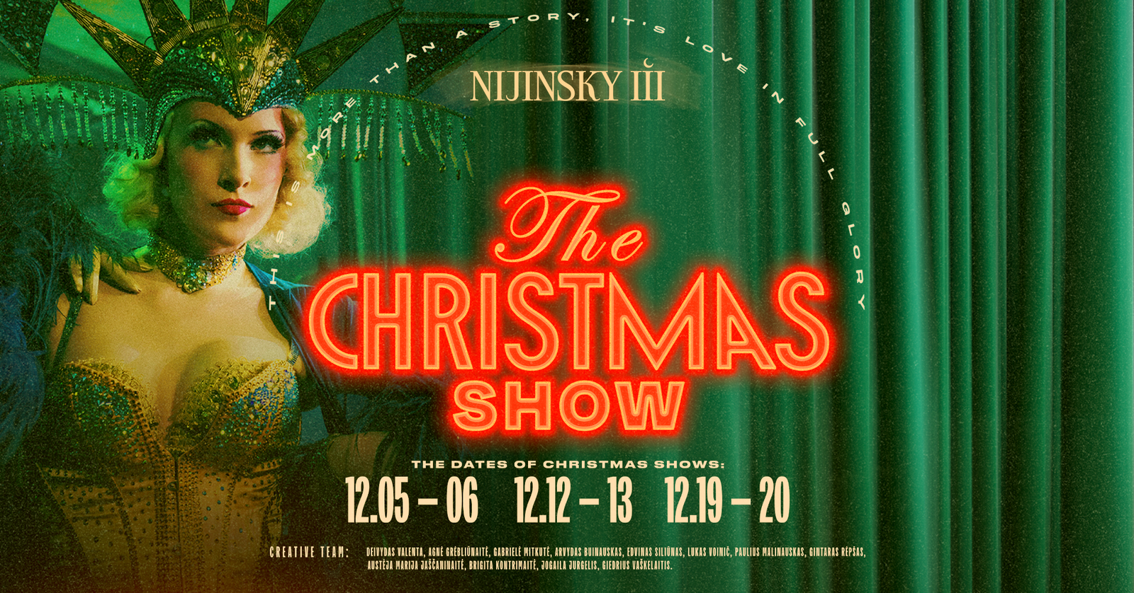 THE CHRISTMAS CABARET SHOW | Friday (12.05)