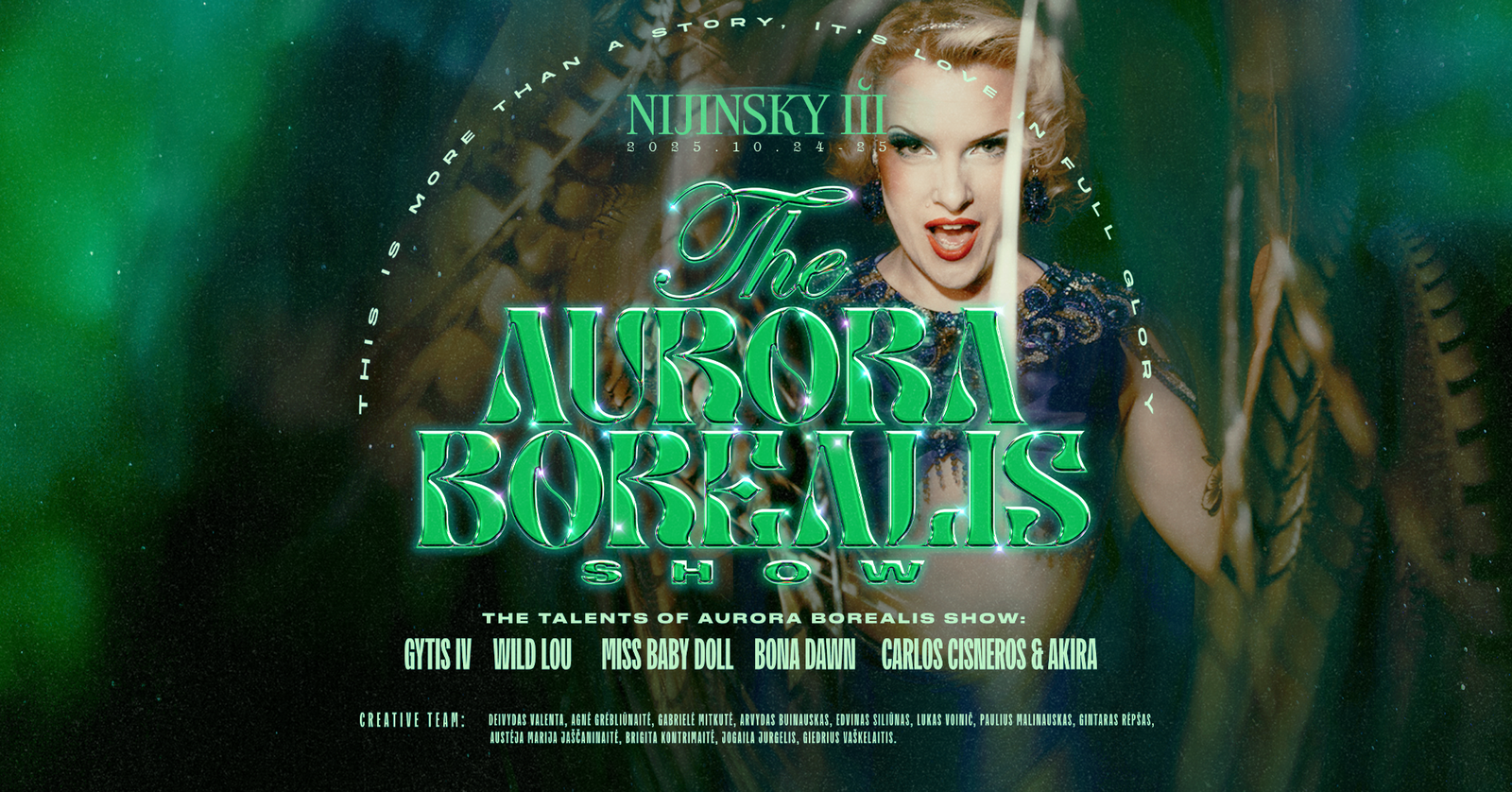 THE AURORA BOREALIS CABARET SHOW | Friday (10.24)