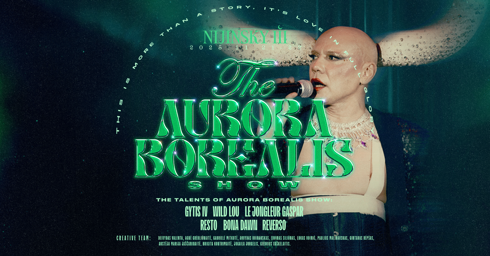 THE AURORA BOREALIS CABARET SHOW | Saturday (11.22)