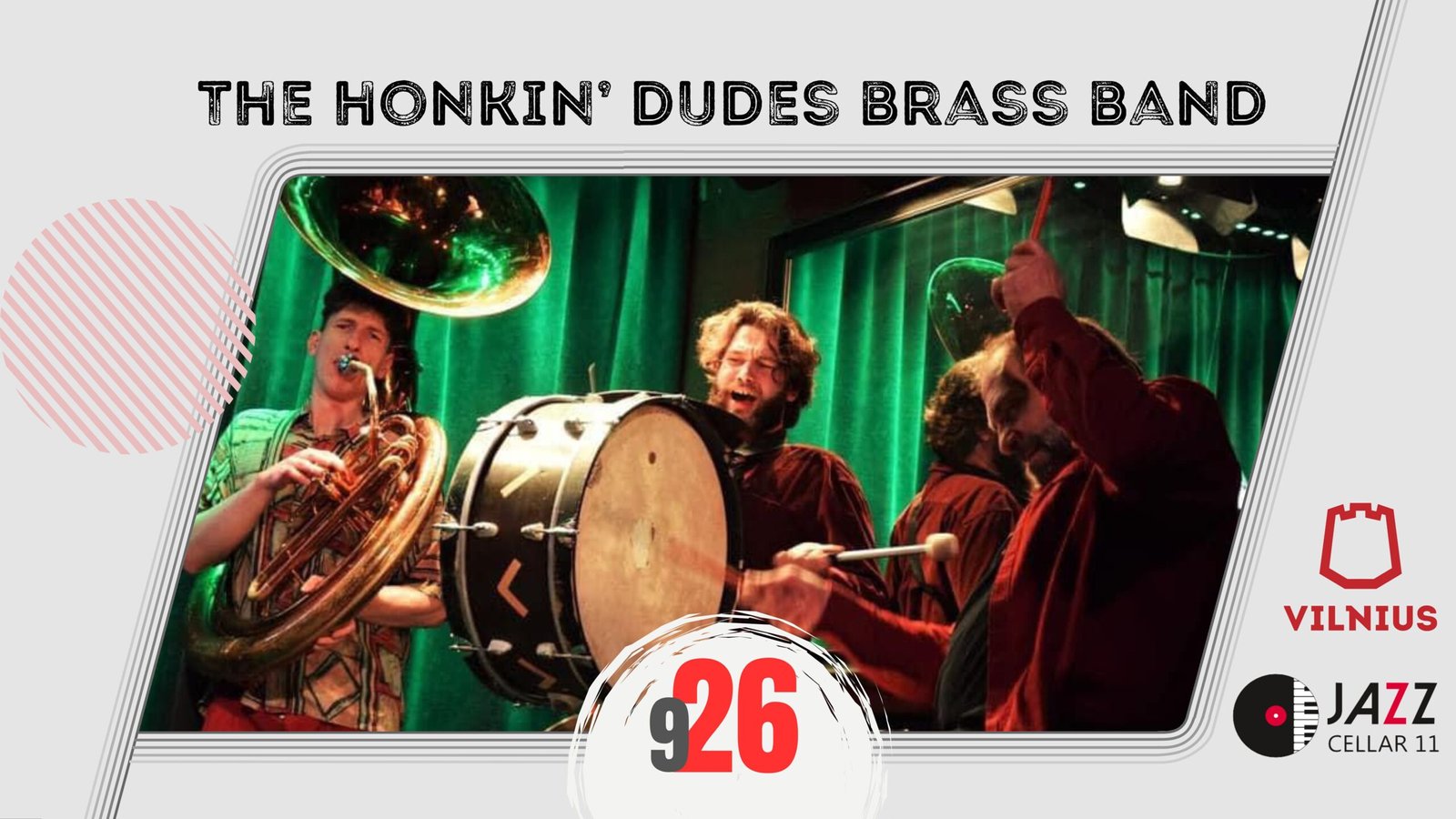 The Honkin’ Dudes Brass Band