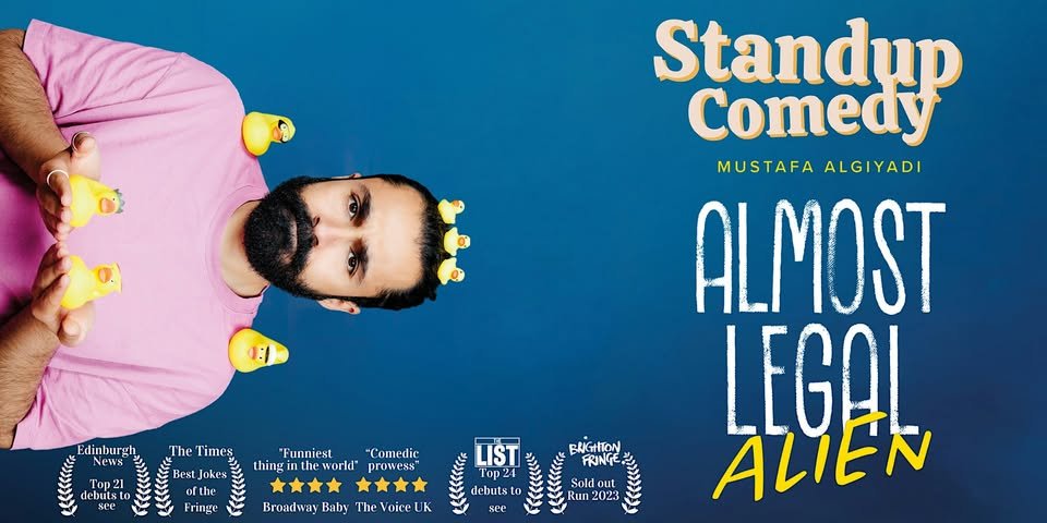 English Standup Comedy • Almost Legal Alien • Vilnius