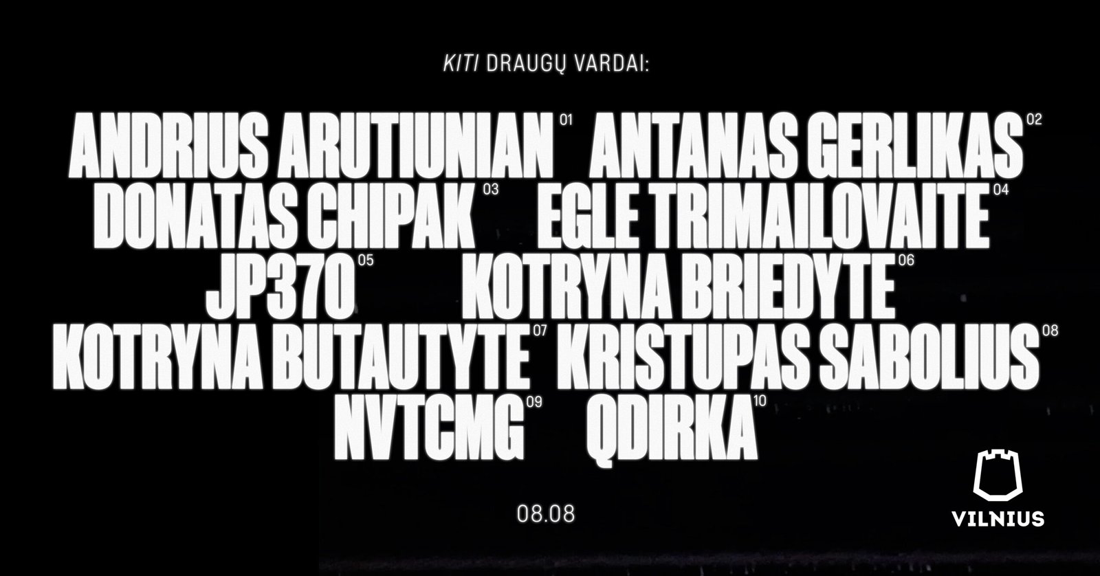 KITI DRAUGŲ VARDAI