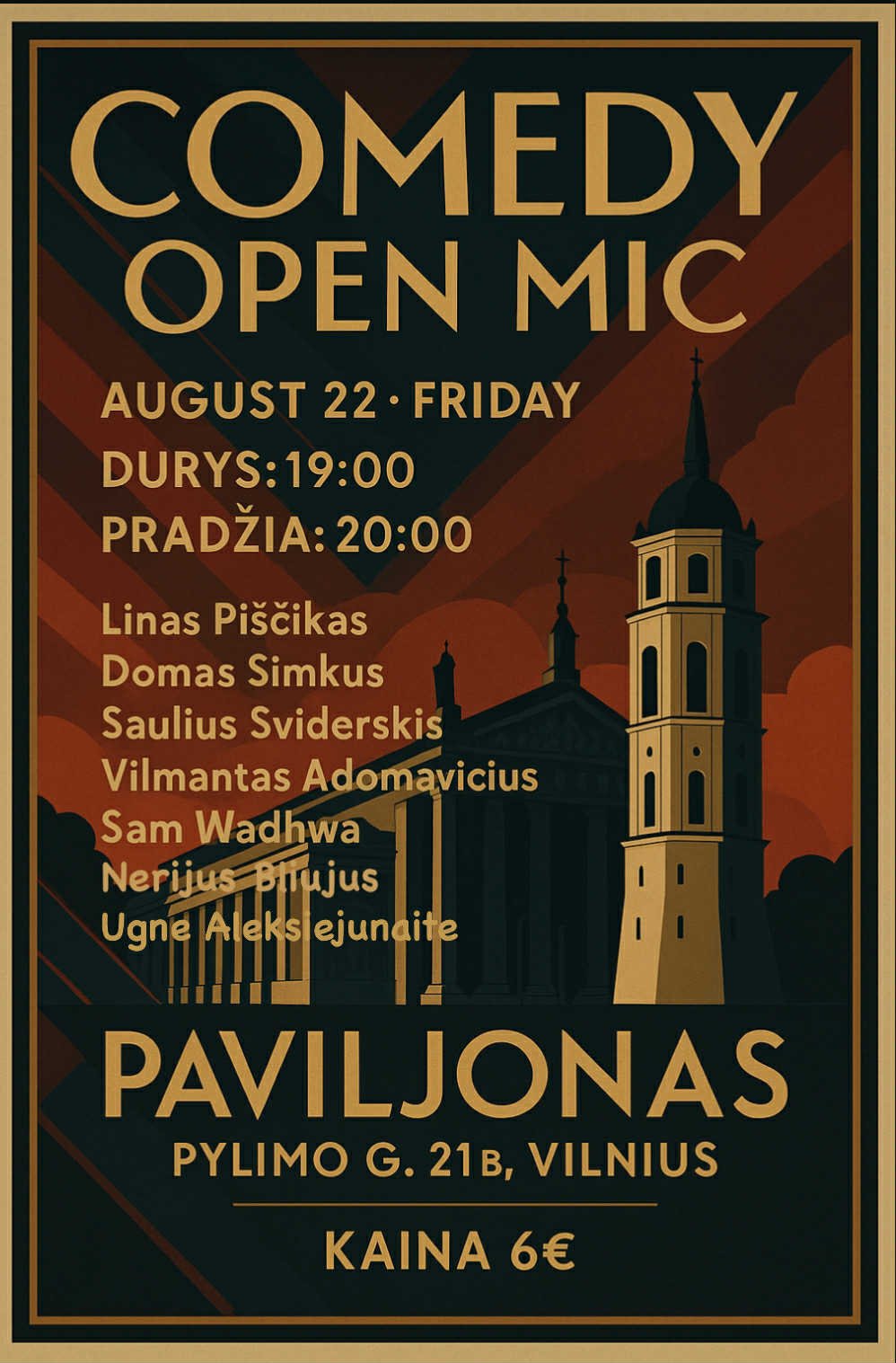 COMEDY OPEN MIC