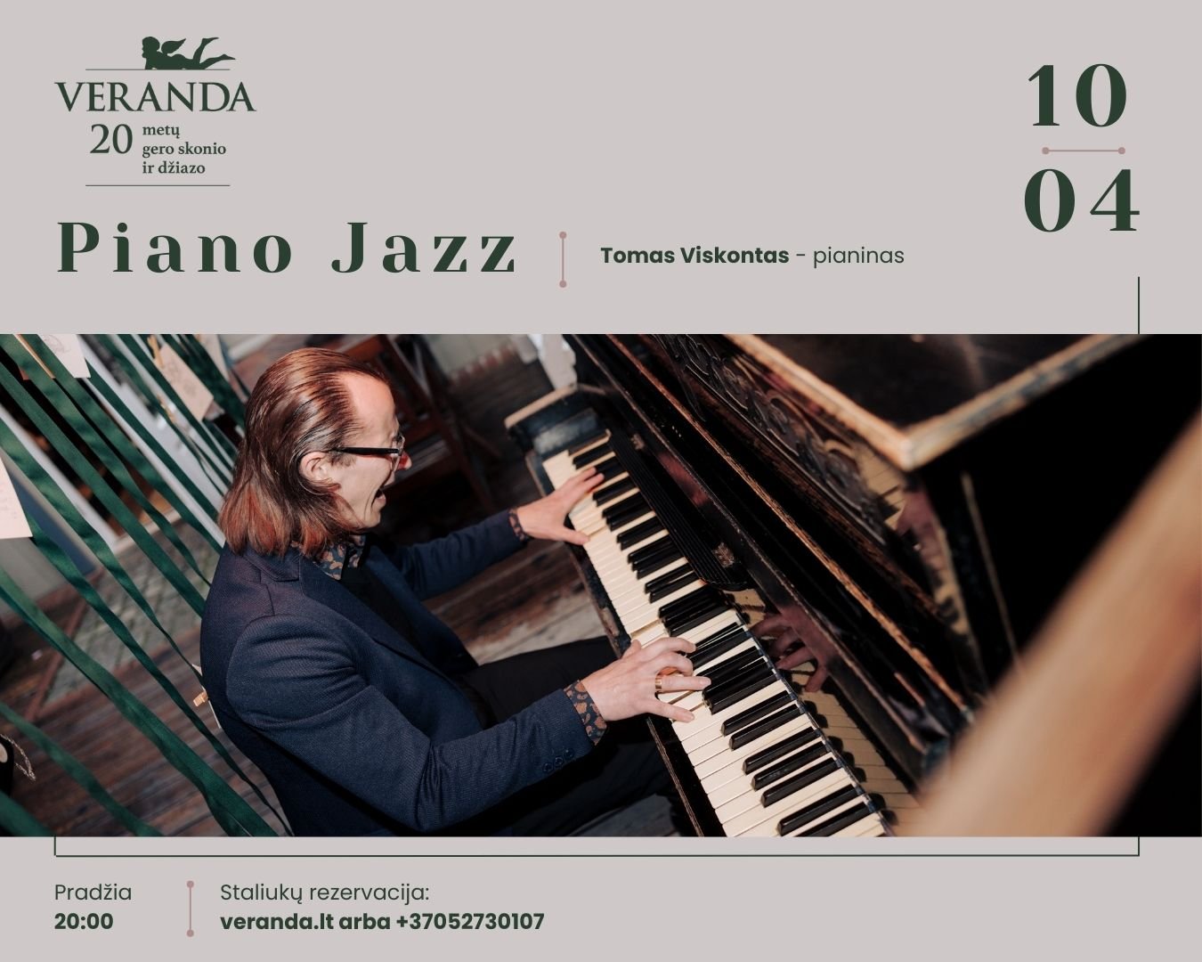 PIANO JAZZ • Tomas Viskontas