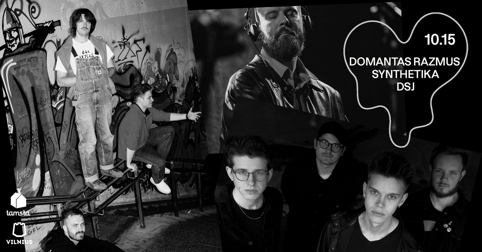 DUCK SAVED JONES + DOMANTAS RAZMUS + SYNTHETIKA