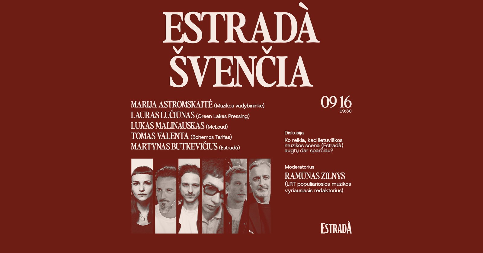 Estradà kalba: Ko reikia, kad lietuviškos muzikos scena (Estradà) augtų dar sparčiau?