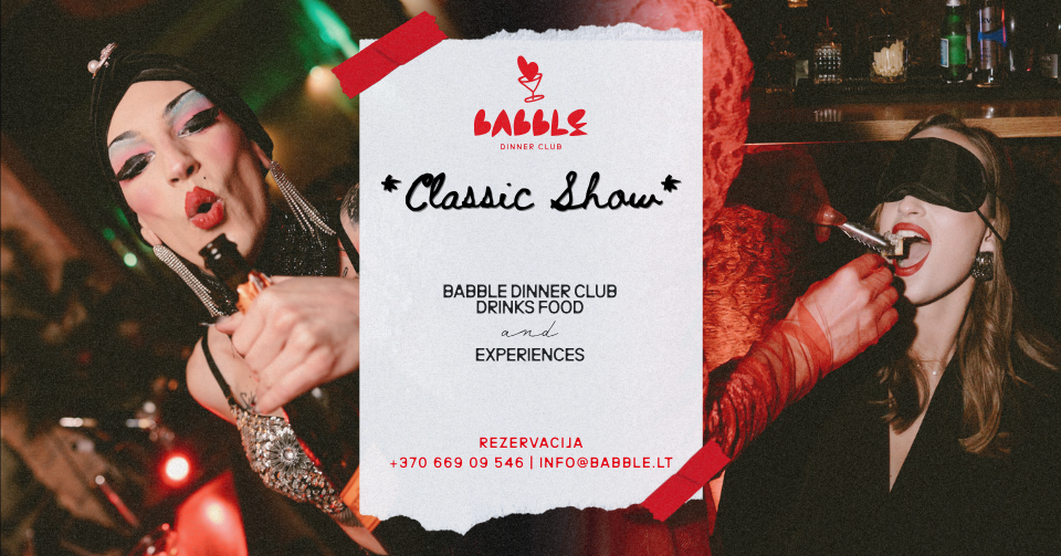 Babble Dinner Club | CLASSIC SHOW 11.21