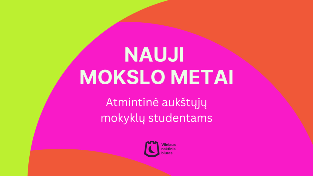 Nauji mokslo metai: atmintinė universitetų studentams