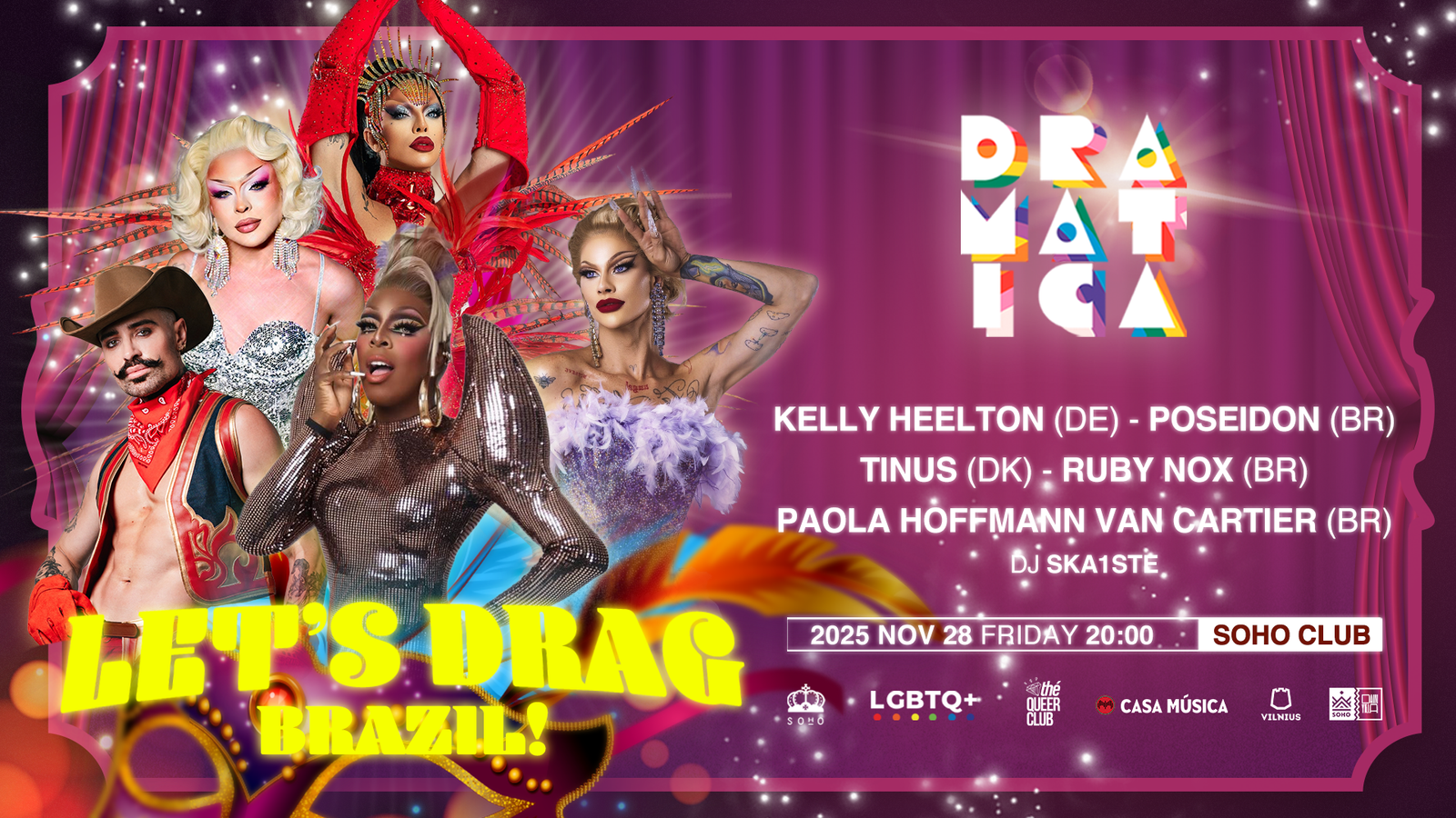 DRAMATICA XIX – Let’s Drag Brazil