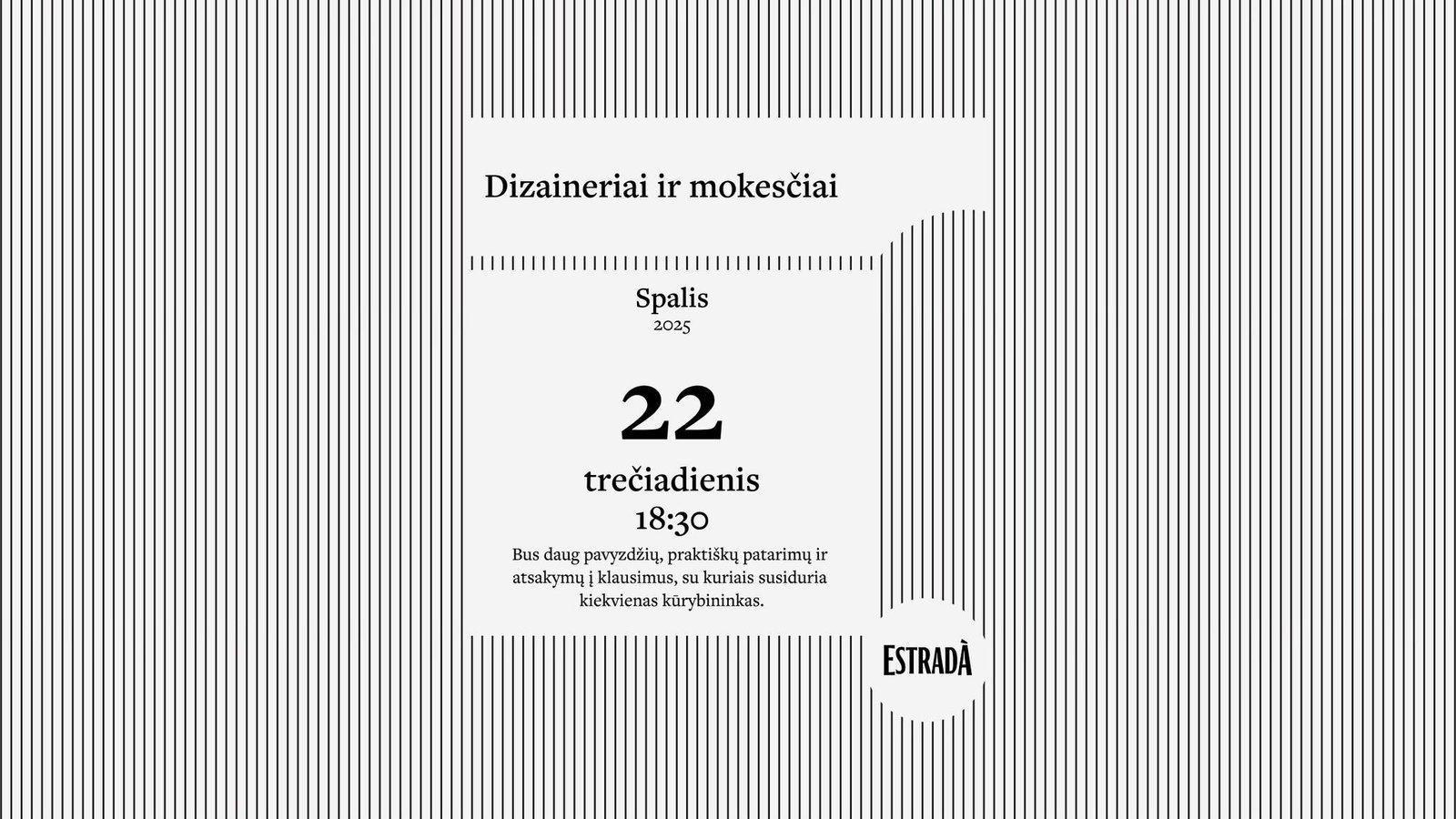 Dizaineriai ir mokesčiai