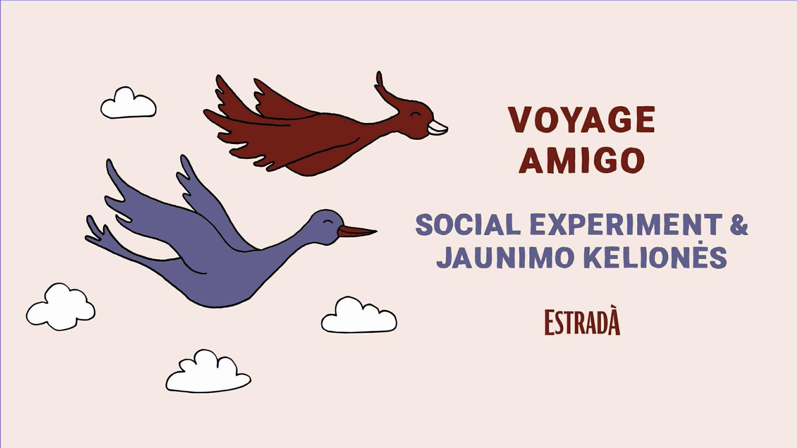 Social Experiment x Jaunimo kelionės: VOYAGE AMIGO