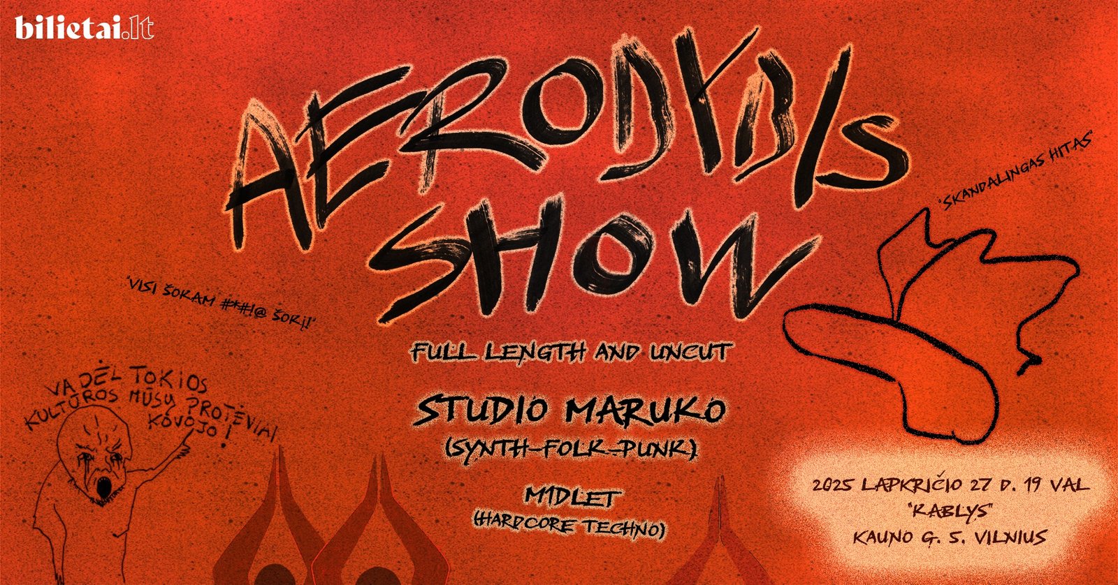 STUDIO MARUKO | AERODYDIS SHOW | Kablys