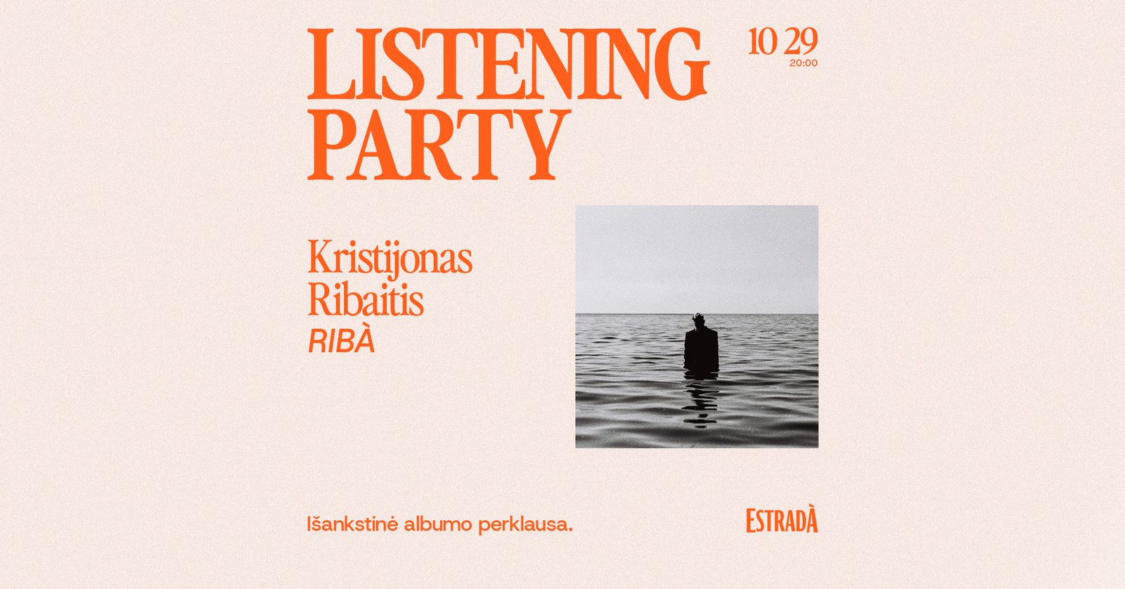 Listening Party: Kristijonas Ribaitis – RIBÀ