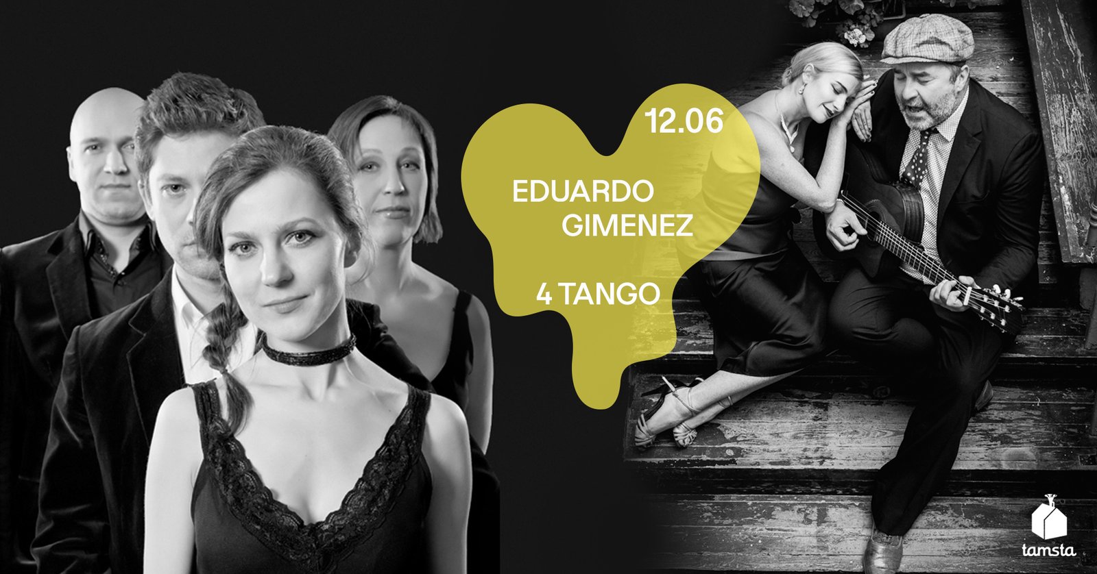 A MEDIA LUZ | 4 TANGO + EDUARDO GIMENEZ | TAMSTA