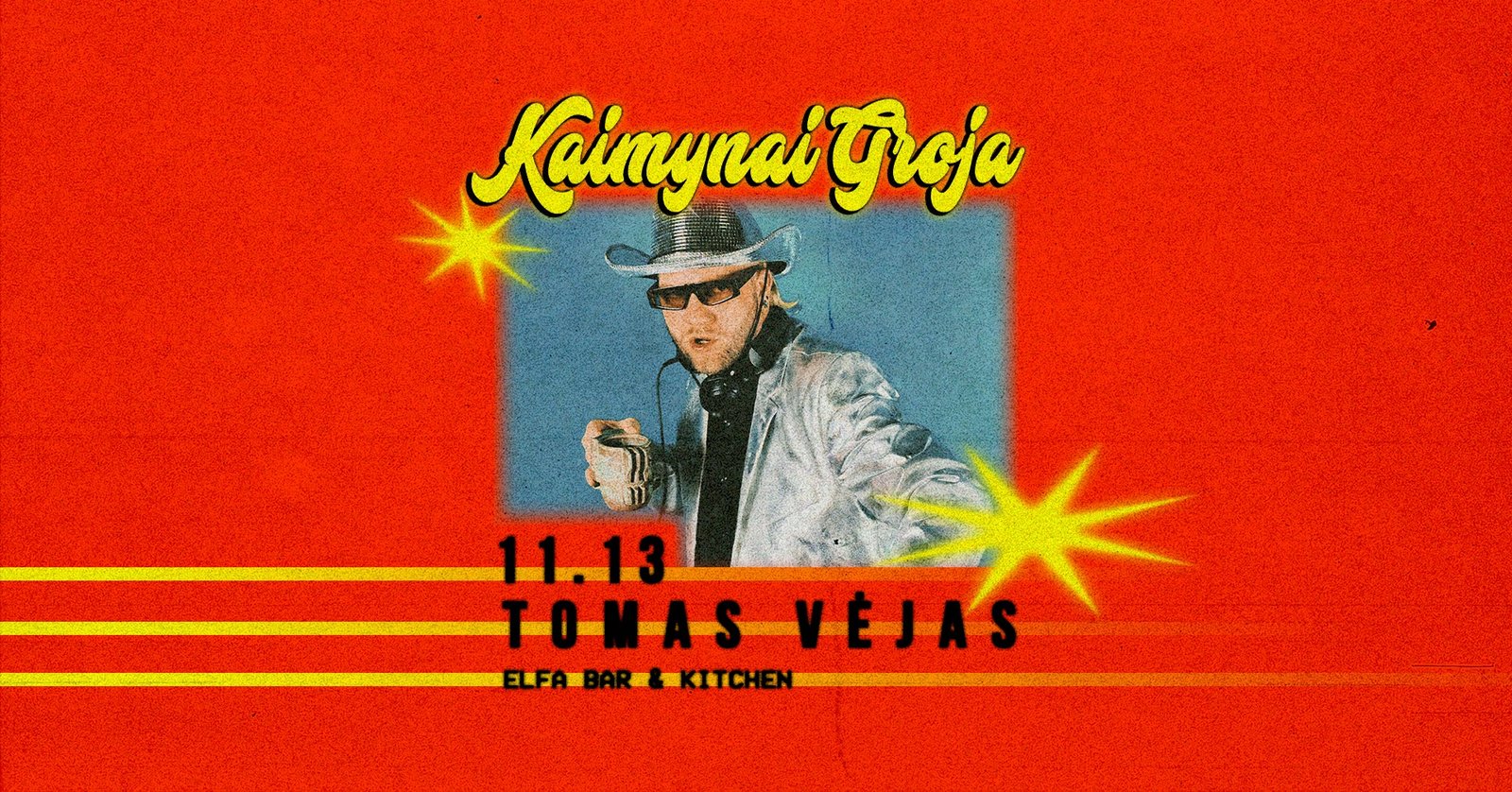 KAIMYNAI GROJA: Tomas Vėjas