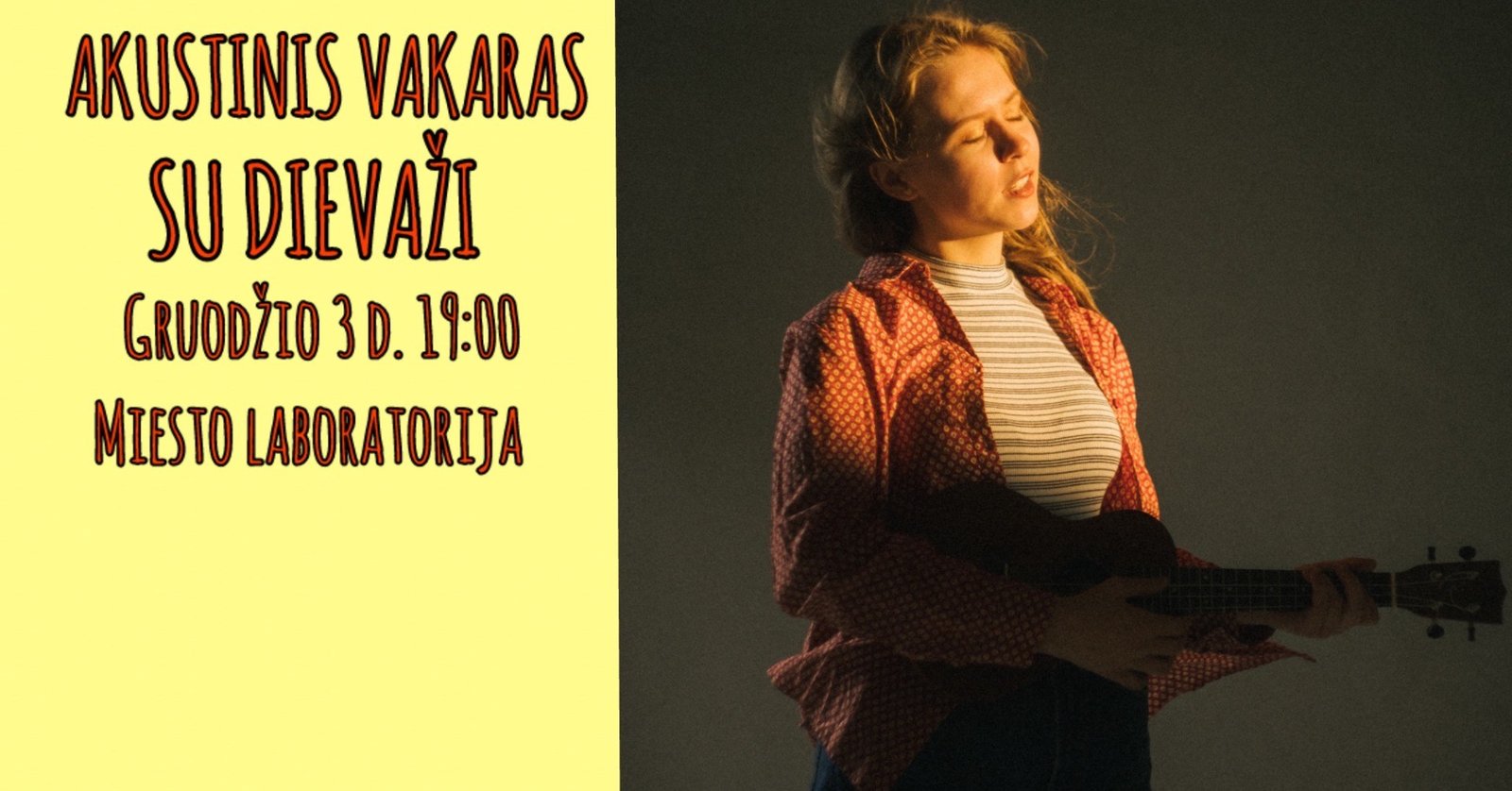 Akustinis vakaras su DIEVAŽI