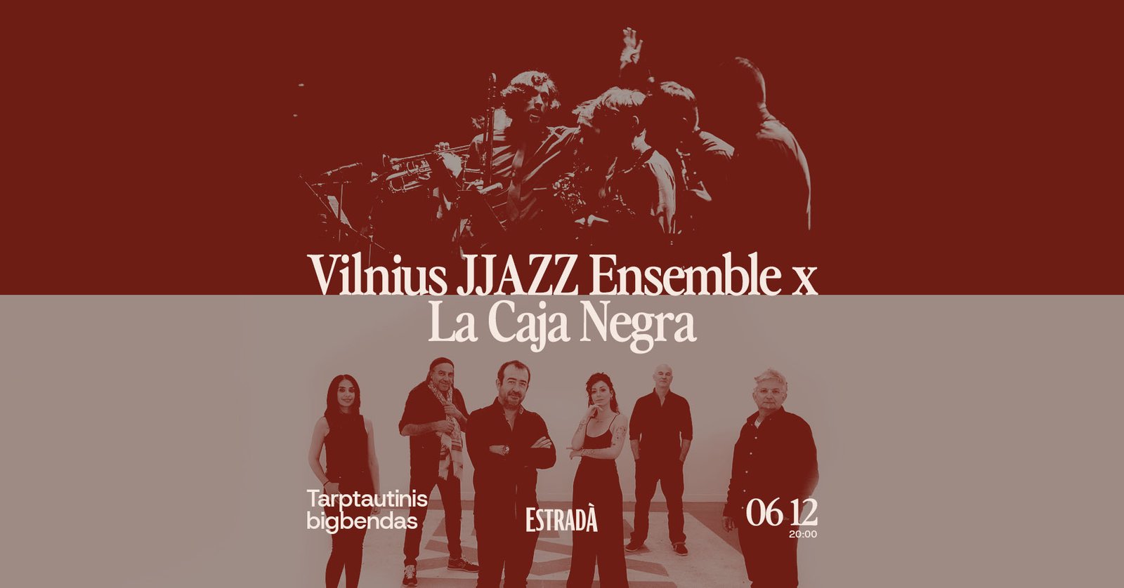 Tarptautinis bigbendas: Vilnius JJAZZ Ensemble x La Caja Negra
