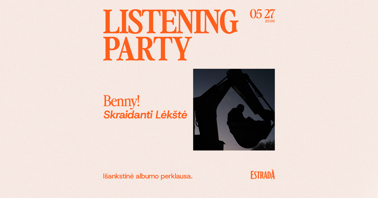 Listening Party: Benny! – Skraidanti Lėkštė