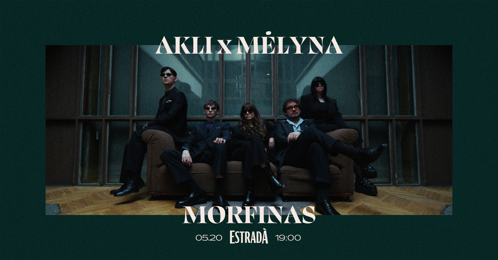 Išankstinė premjera: AKLI x MĖLYNA – MORFINAS