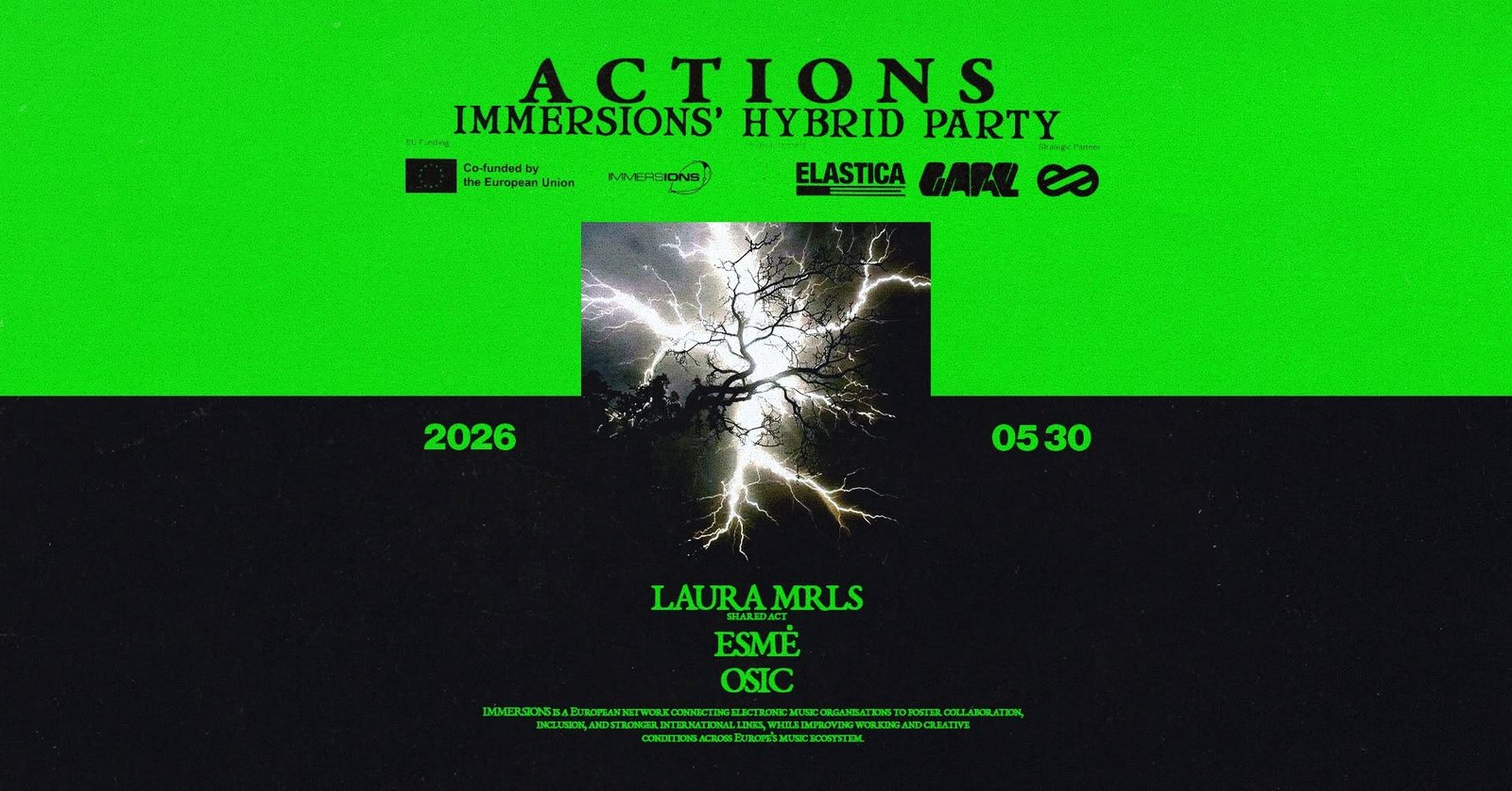 Actions: Immersions Hybrid Party