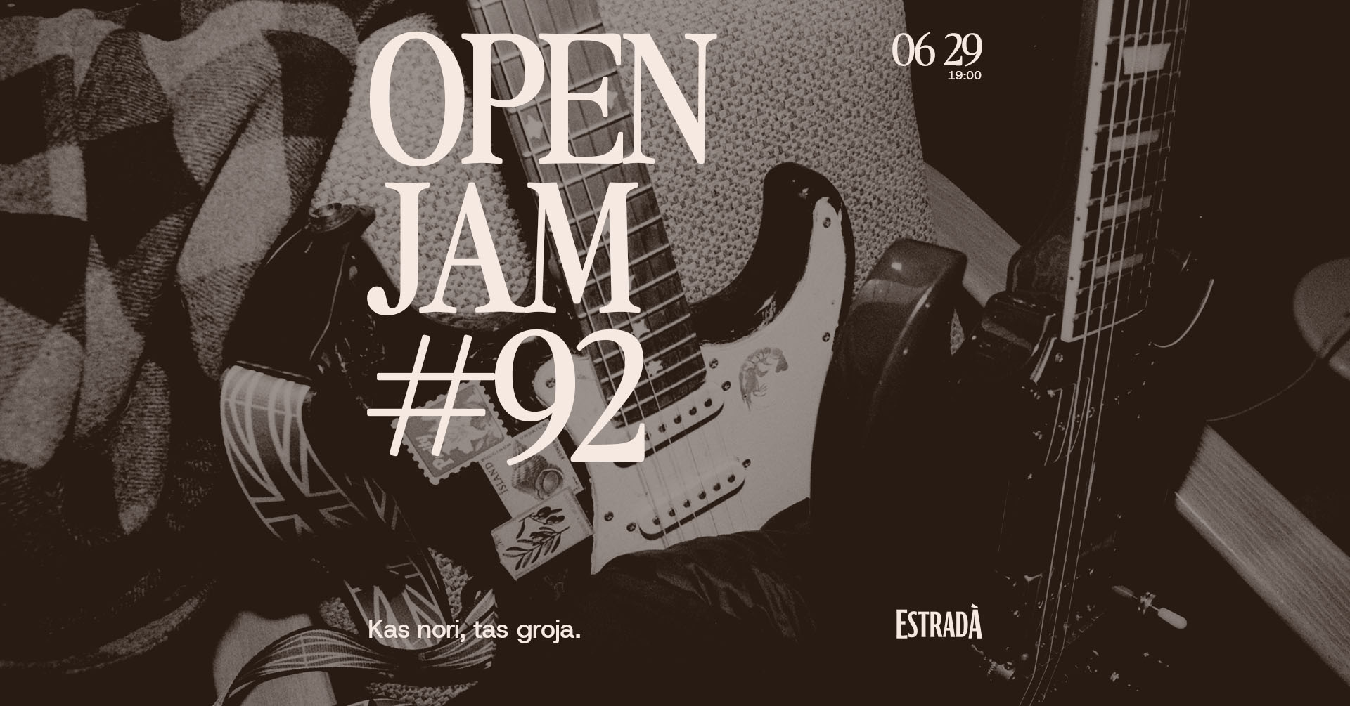 Estradà kviečia: Open Jam #92