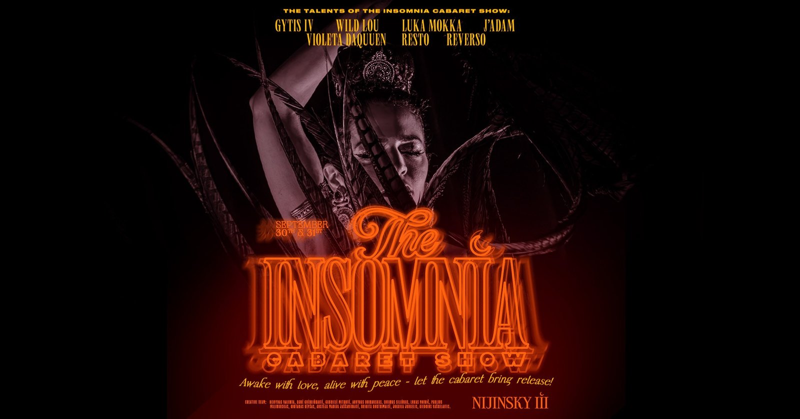 THE HALLOWEEN CABARET SHOW | Saturday (10.31)