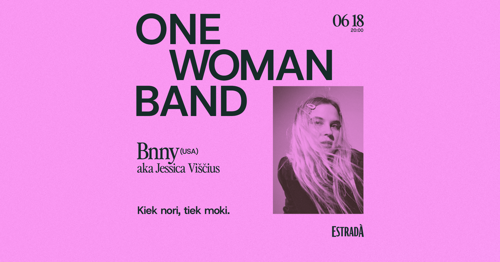 One Woman Band: Bnny (USA)
