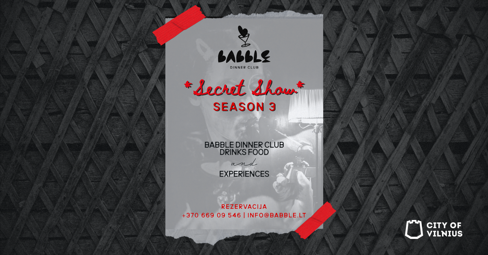 Babble Dinner Club | Secret Show | 09.26