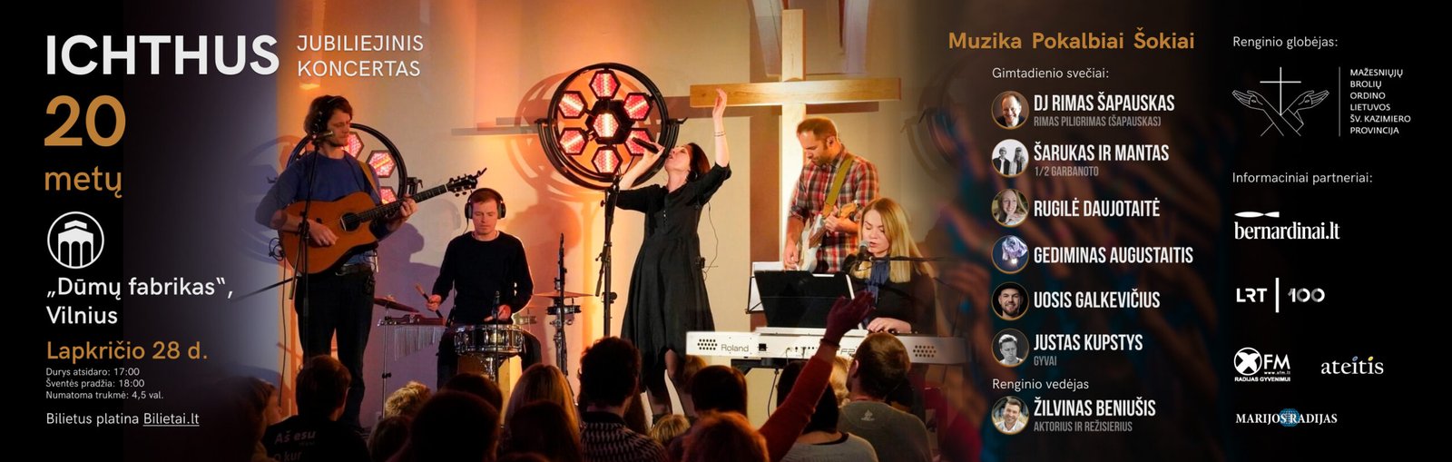ICHTHUS 20 metų gimtadienis