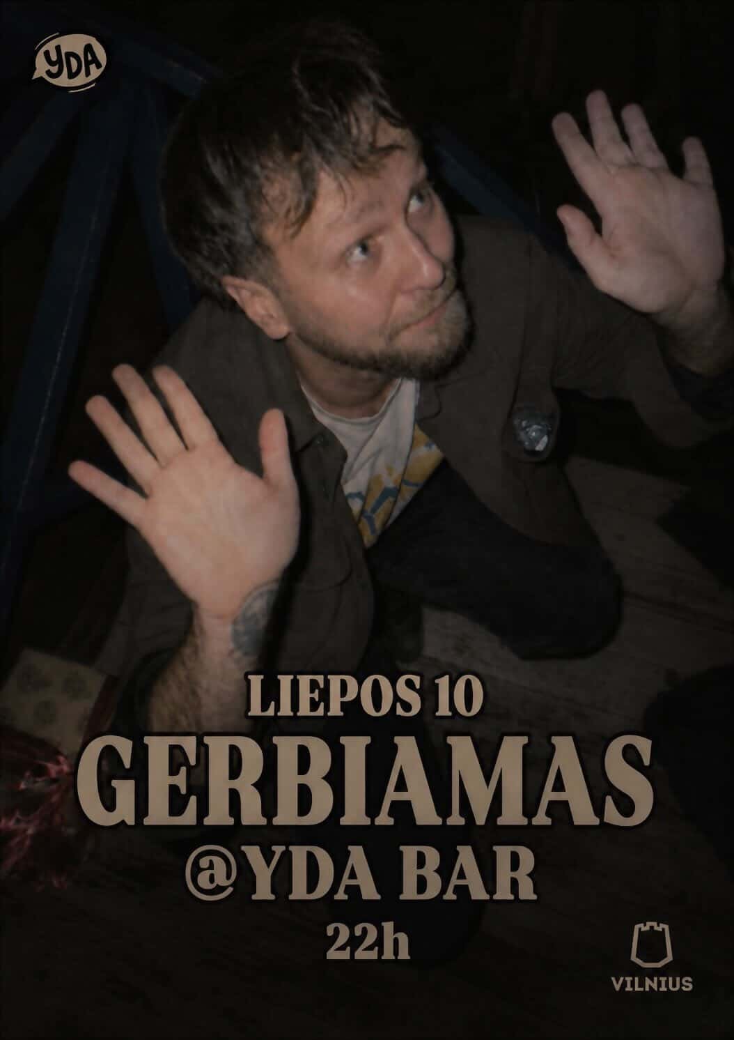 Gerbiamas @YDA bar