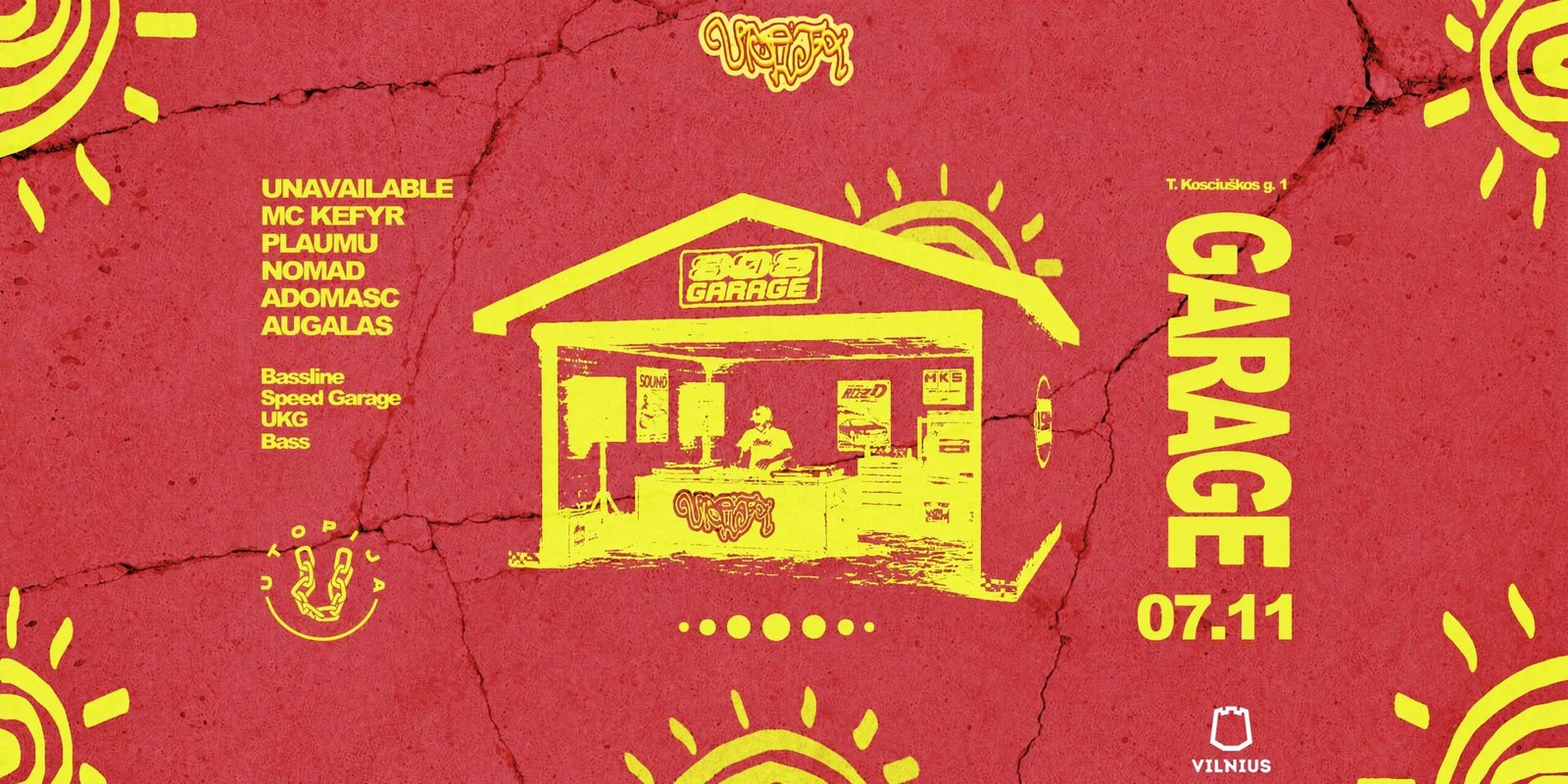 GARAŽAS | UKG – Speed Garage – Bassline | 07.11