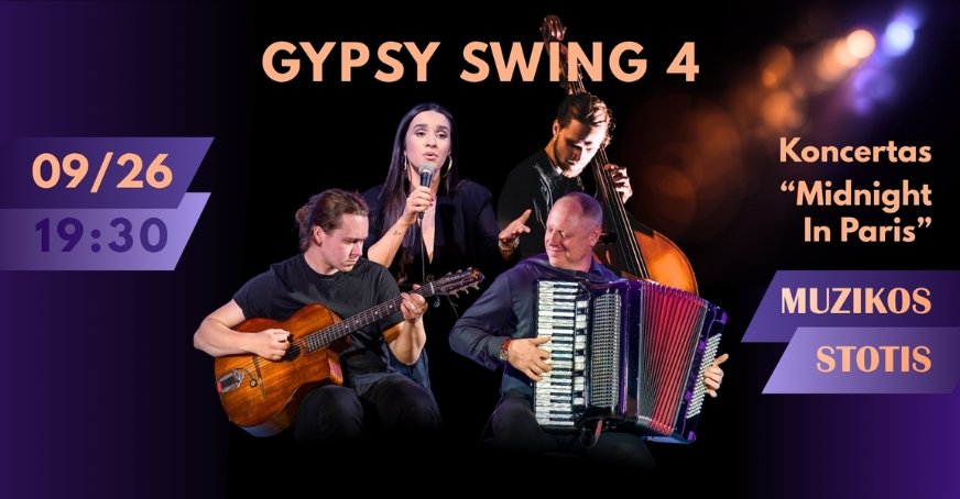 GYPSY SWING 4 – „Midnight In Paris”