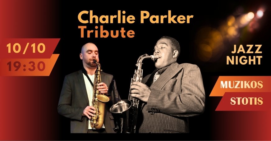Charlie Parker Tribute | Manvydo Pratkelio kvartetas
