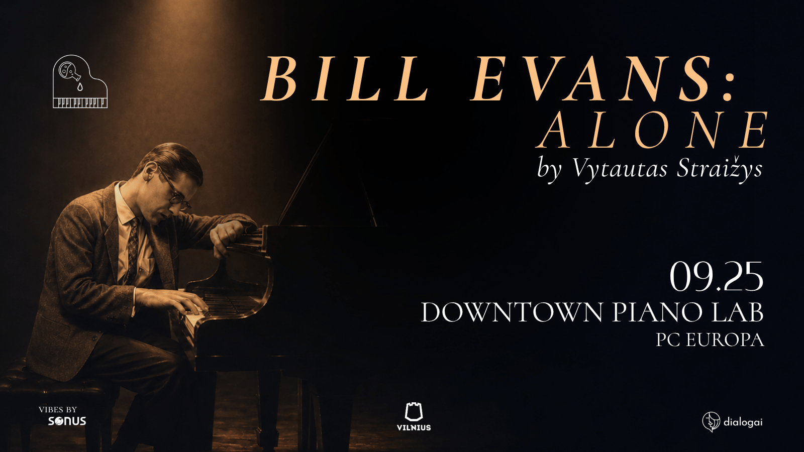 BILL EVANS: ALONE | Vytautas Straižys