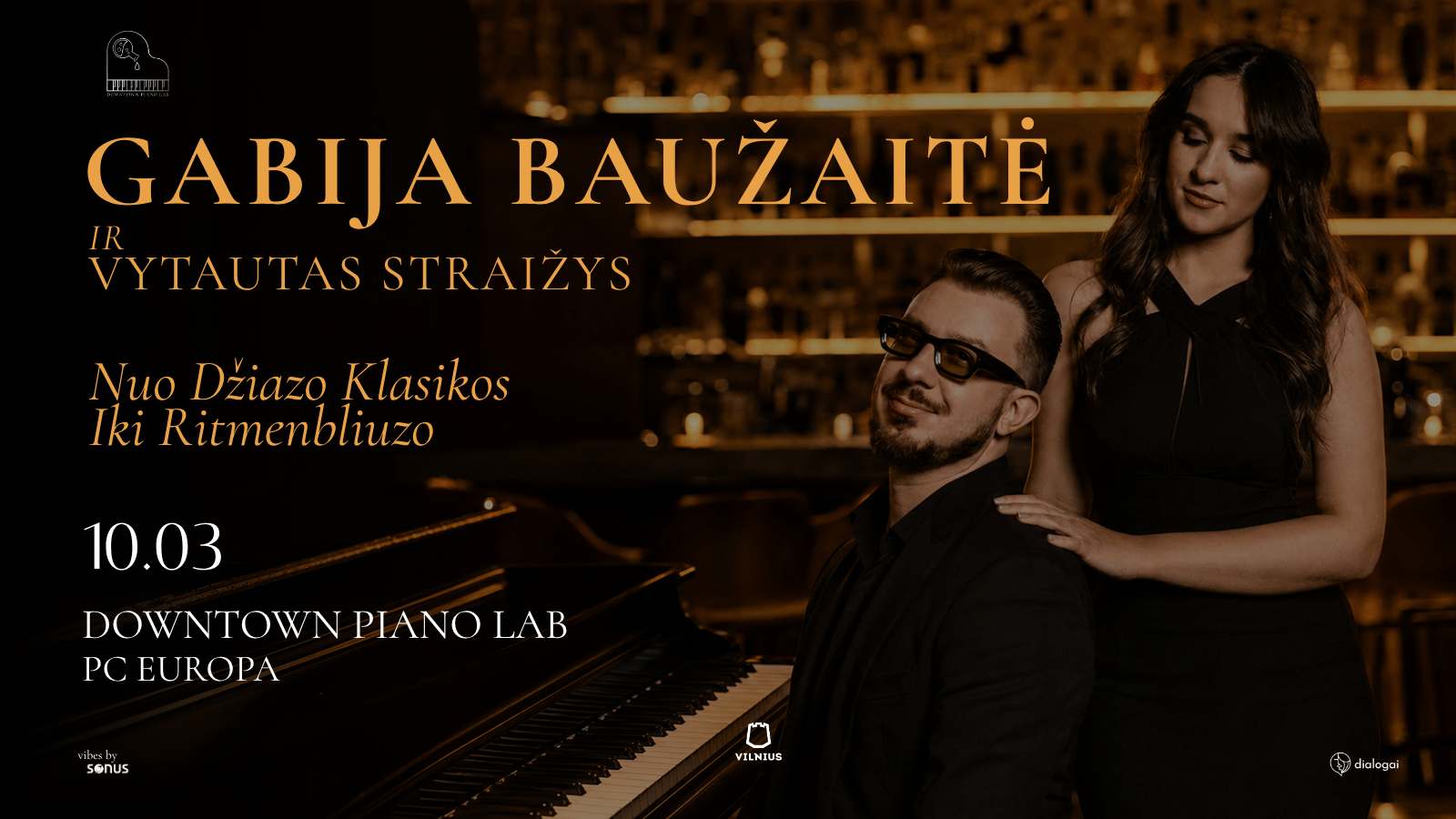 Gabija Baužaitė ir Vytautas Straižys | Nuo Džiazo Klasikos Iki Ritmenbliuzo