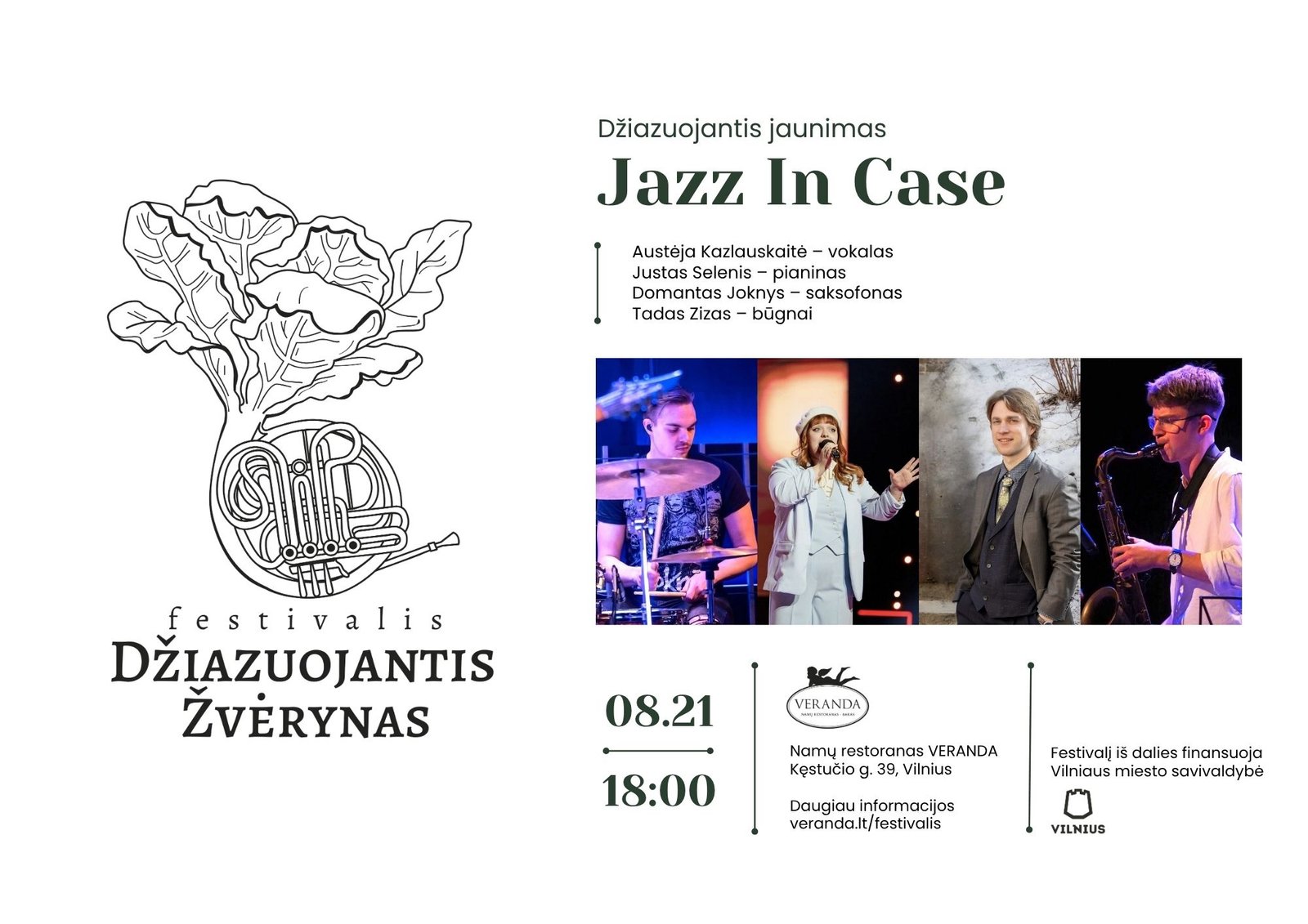 Jazz In Case | Festivalis „Džiazuojantis Žvėrynas“