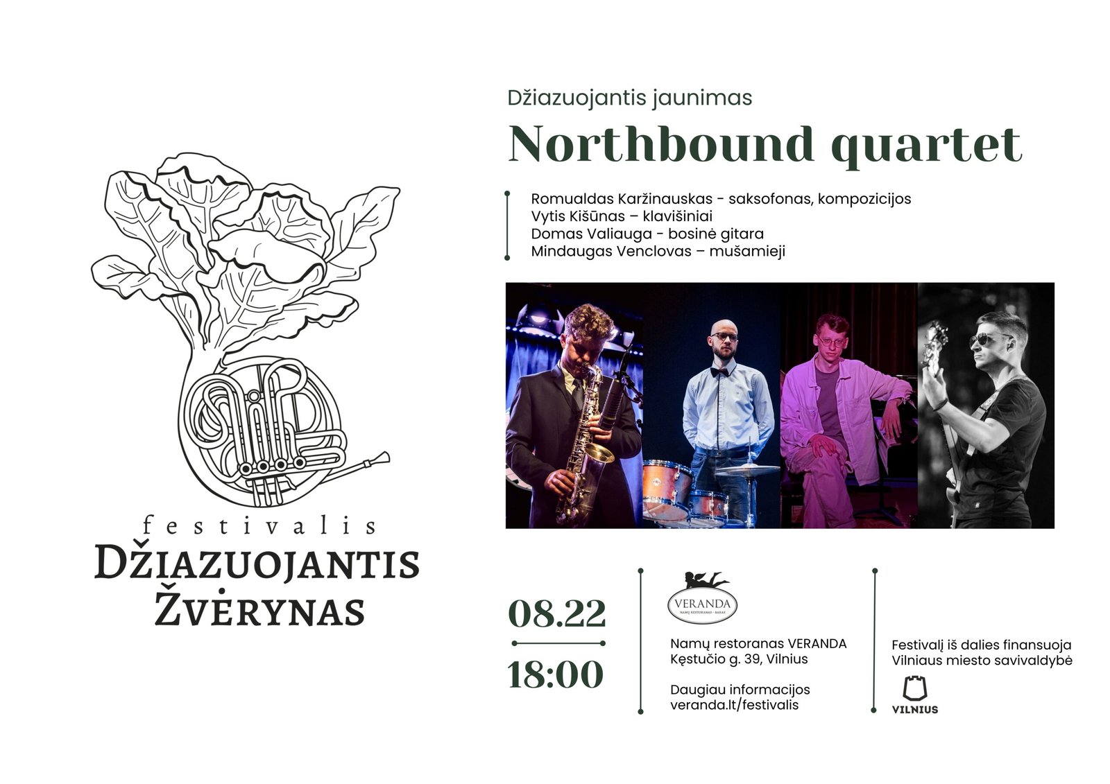 Northbound Quartet | Festivalis „Džiazuojantis Žvėrynas“