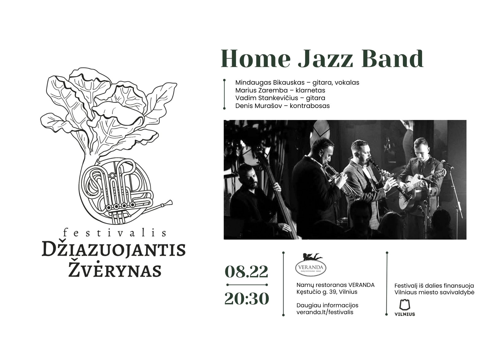 Home Jazz Band | Festivalis „Džiazuojantis Žvėrynas“