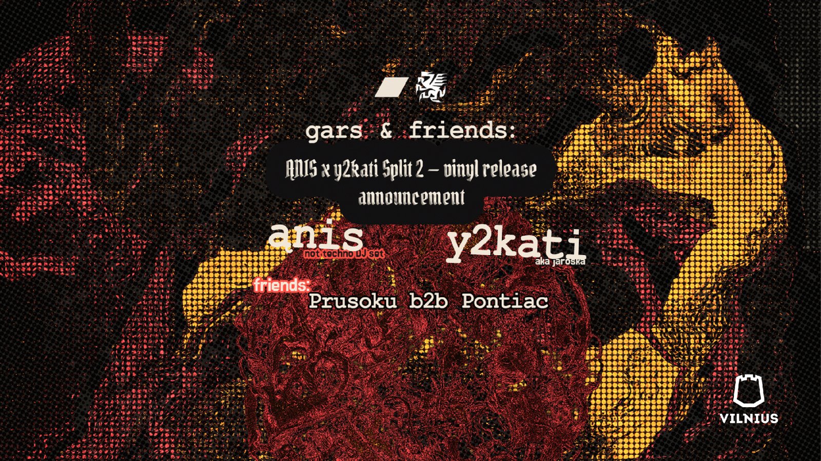 ĄNIS and y2kati split a 12″ release party
