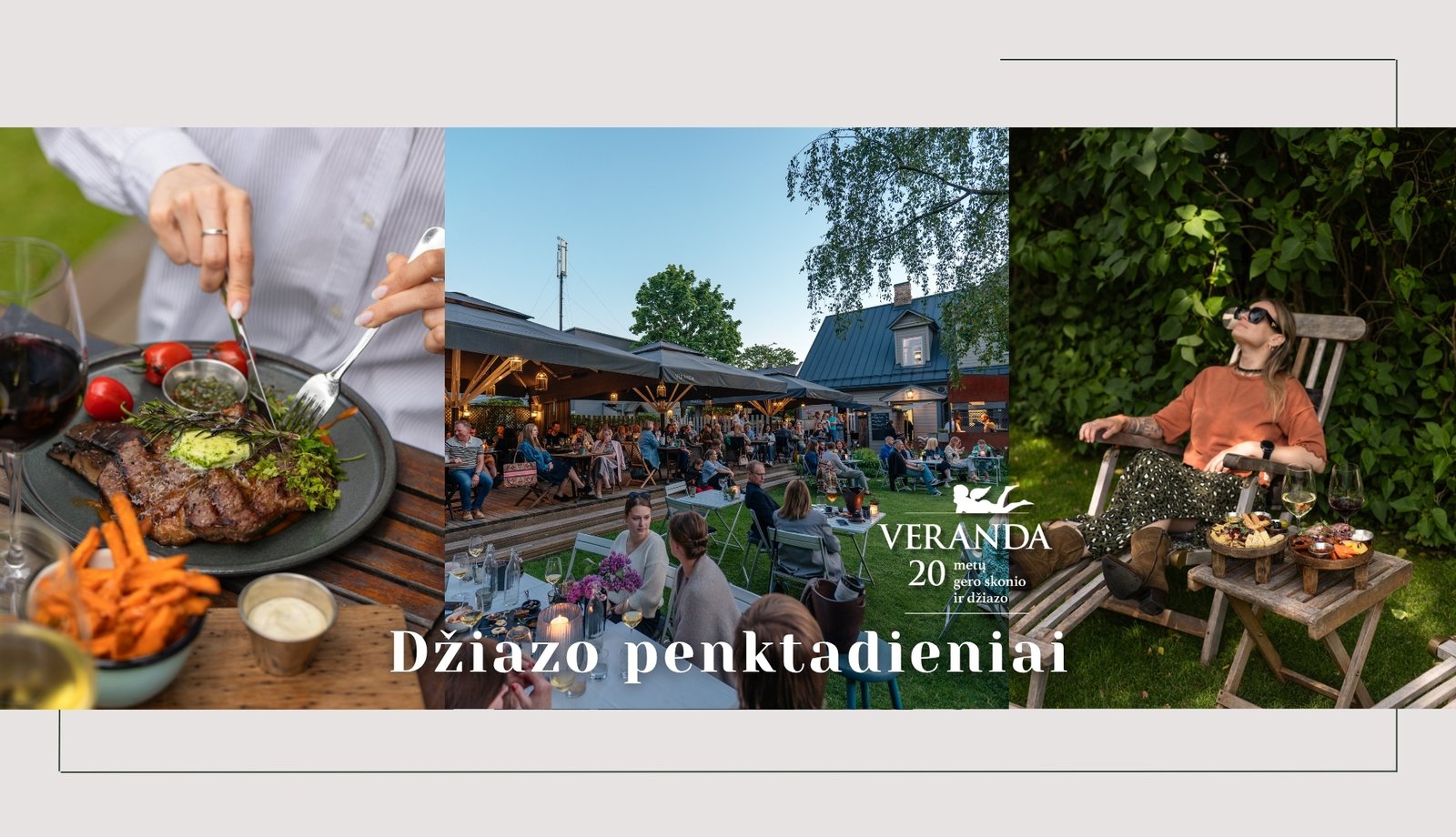 Vakarienė skambant džiazui • JAZZ DUO • L.Mieldažis – piano, G.Remeikis – saksofonas