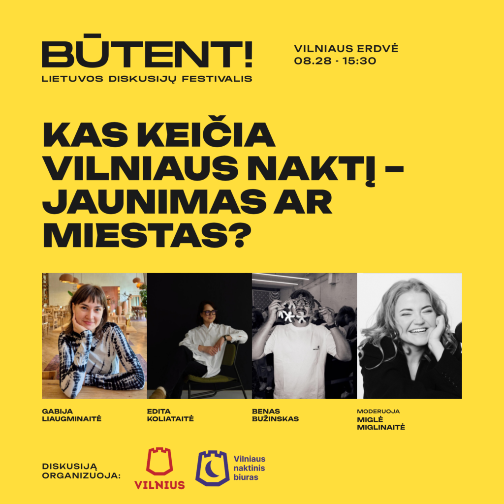 What Is Changing Vilnius at Night – Young People or the City?