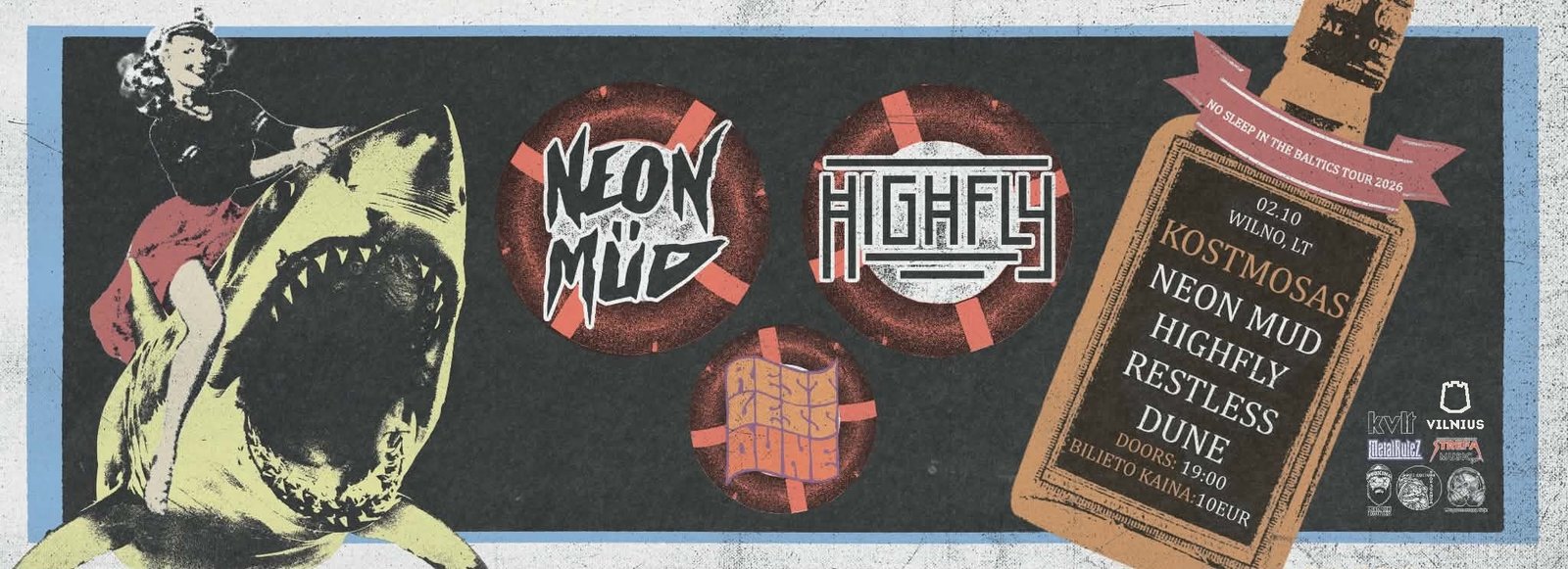 NEON MÜD (PL) // HIGHFLY (PL) + RESTLESS DUNE