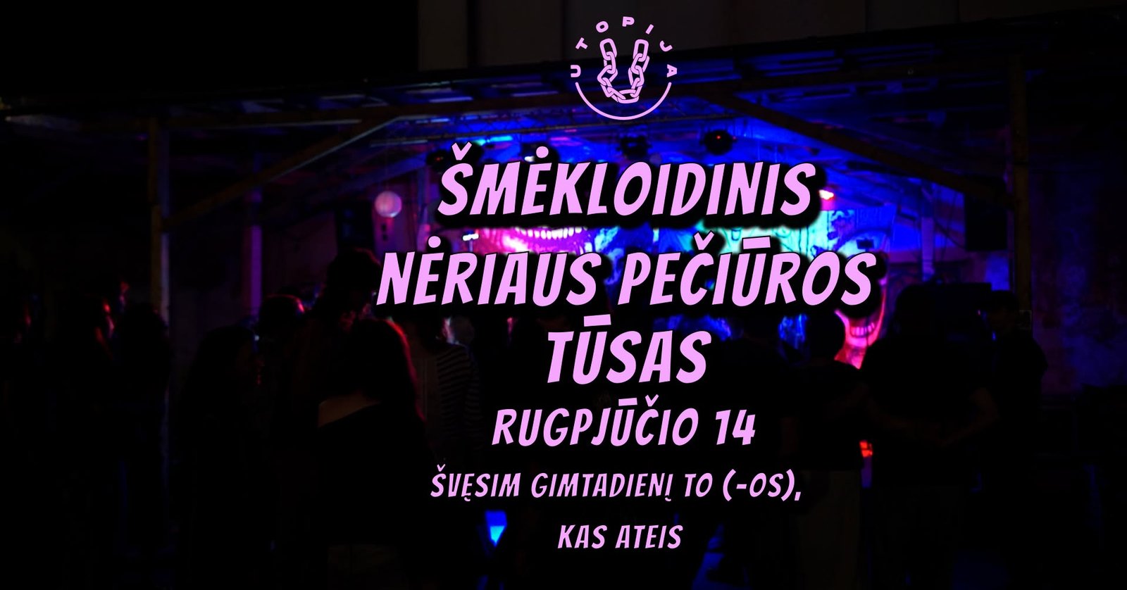 Šmėkloidinis Pečiūros tūsas Utopijoje