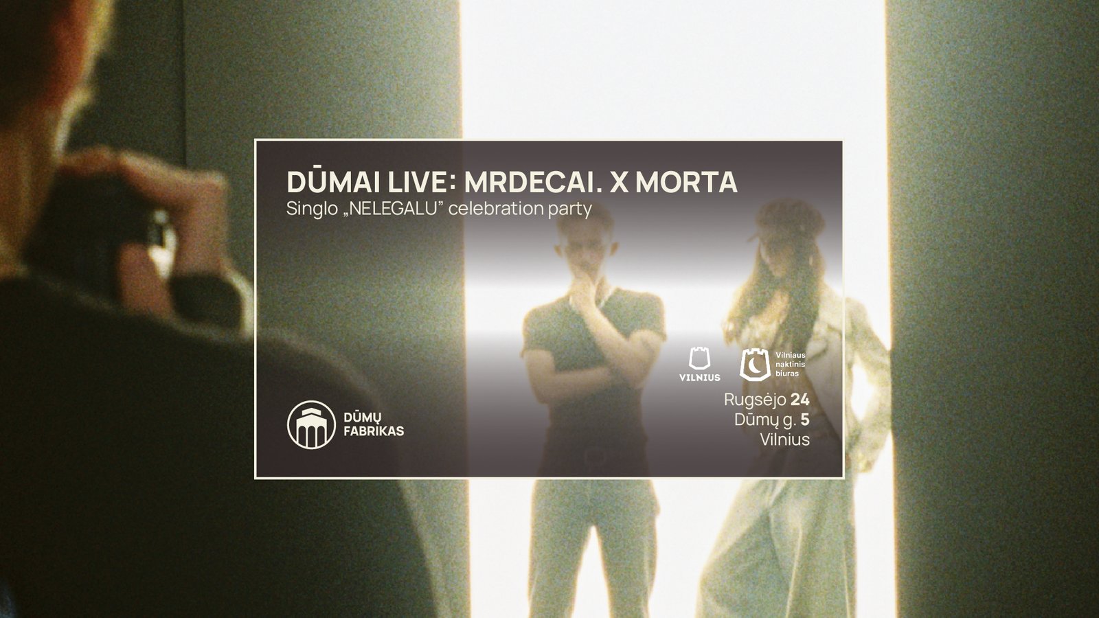 DŪMAI LIVE: MRDECAI. X MORTA