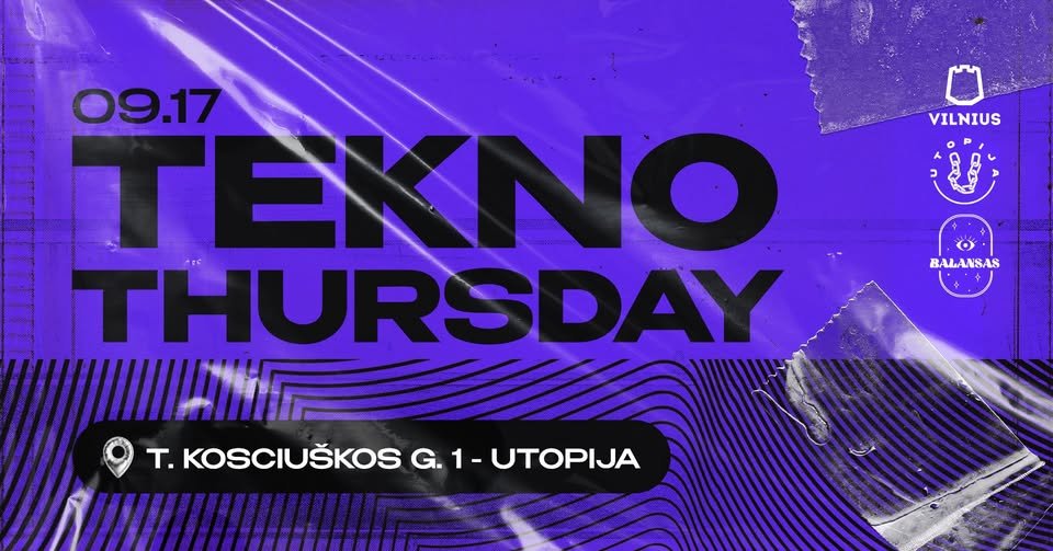 TEKNO THURSDAY | 09 17