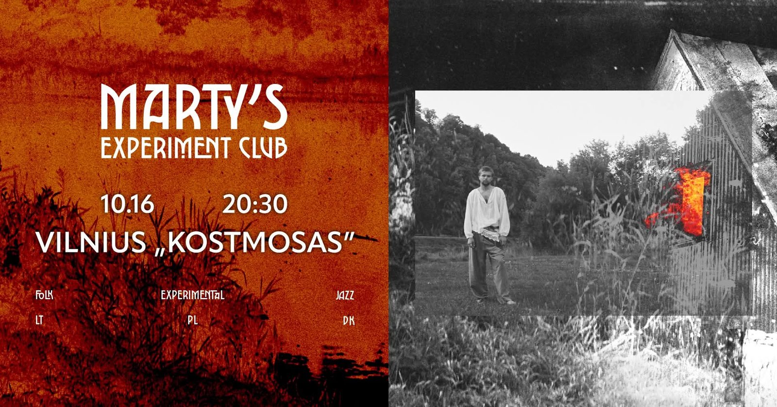 MARTY’S EXPERIMENT CLUB – Albumo Pristatymo Koncertas | Vilnius
